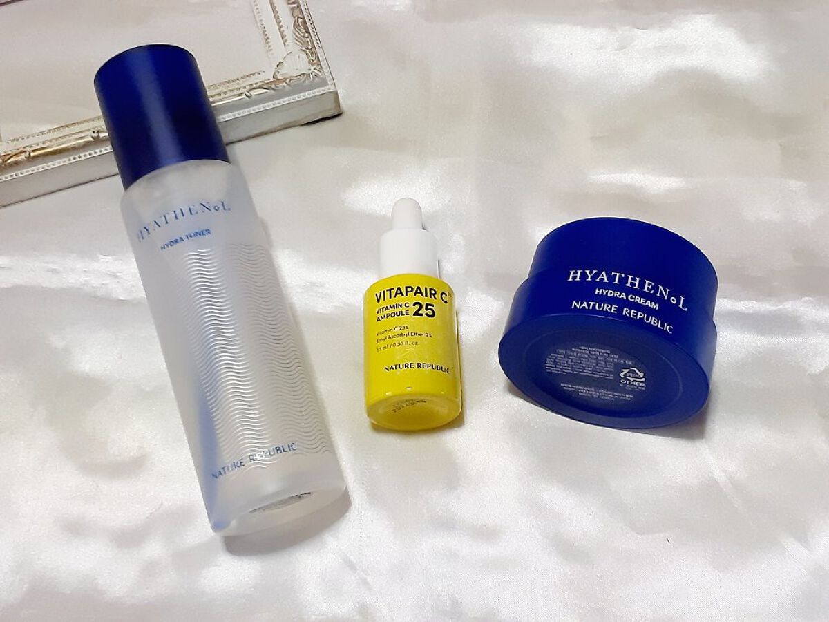 ヒアテノール　ハイドラクリーム/ネイチャーリパブリック/フェイスクリームを使ったクチコミ（1枚目）