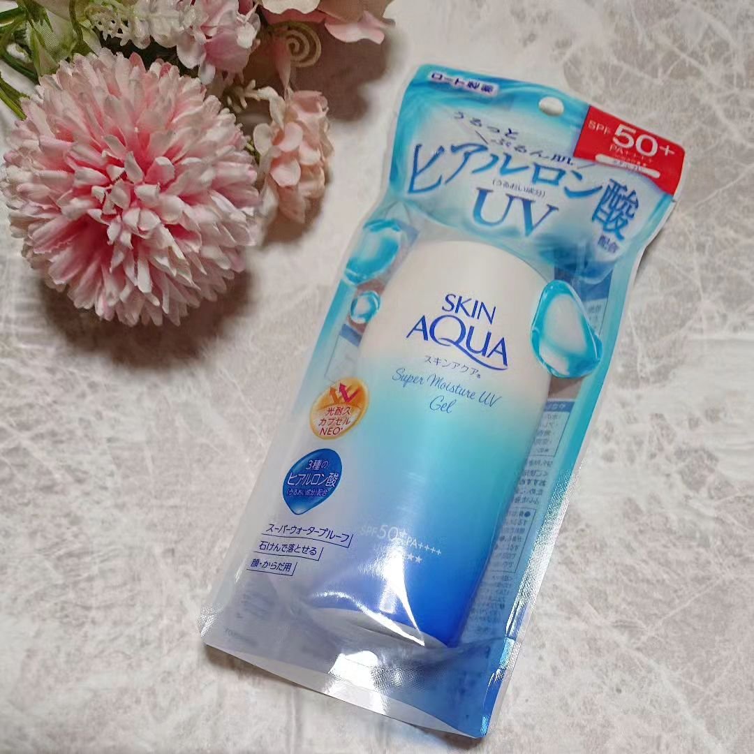 スキンアクア スーパーモイスチャージェル/スキンアクア/日焼け止めジェルを使ったクチコミ（1枚目）