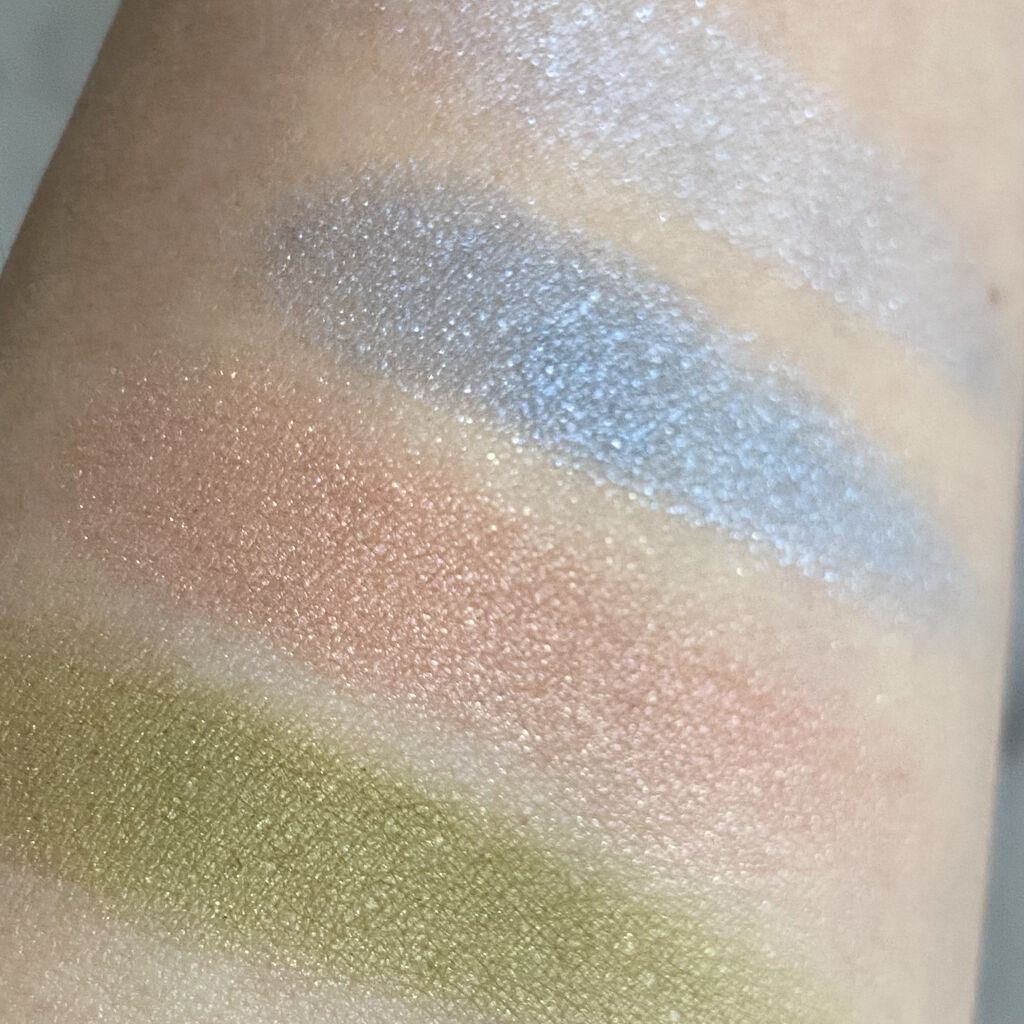 ザ アイシャドウ アンポリッシュ ジェム 101 Cleopatra Peridot/ADDICTION/単色アイシャドウを使ったクチコミ（3枚目）