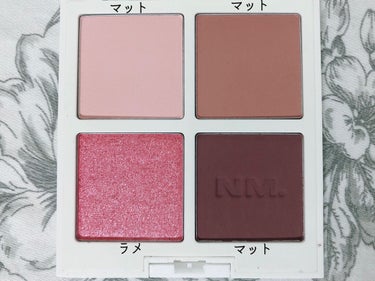 NAMING.  カラーカルテット アイパレットのクチコミ「NAMING.
Color-quartet Eye Palette
Touch

Qoo10メ.....」（2枚目）