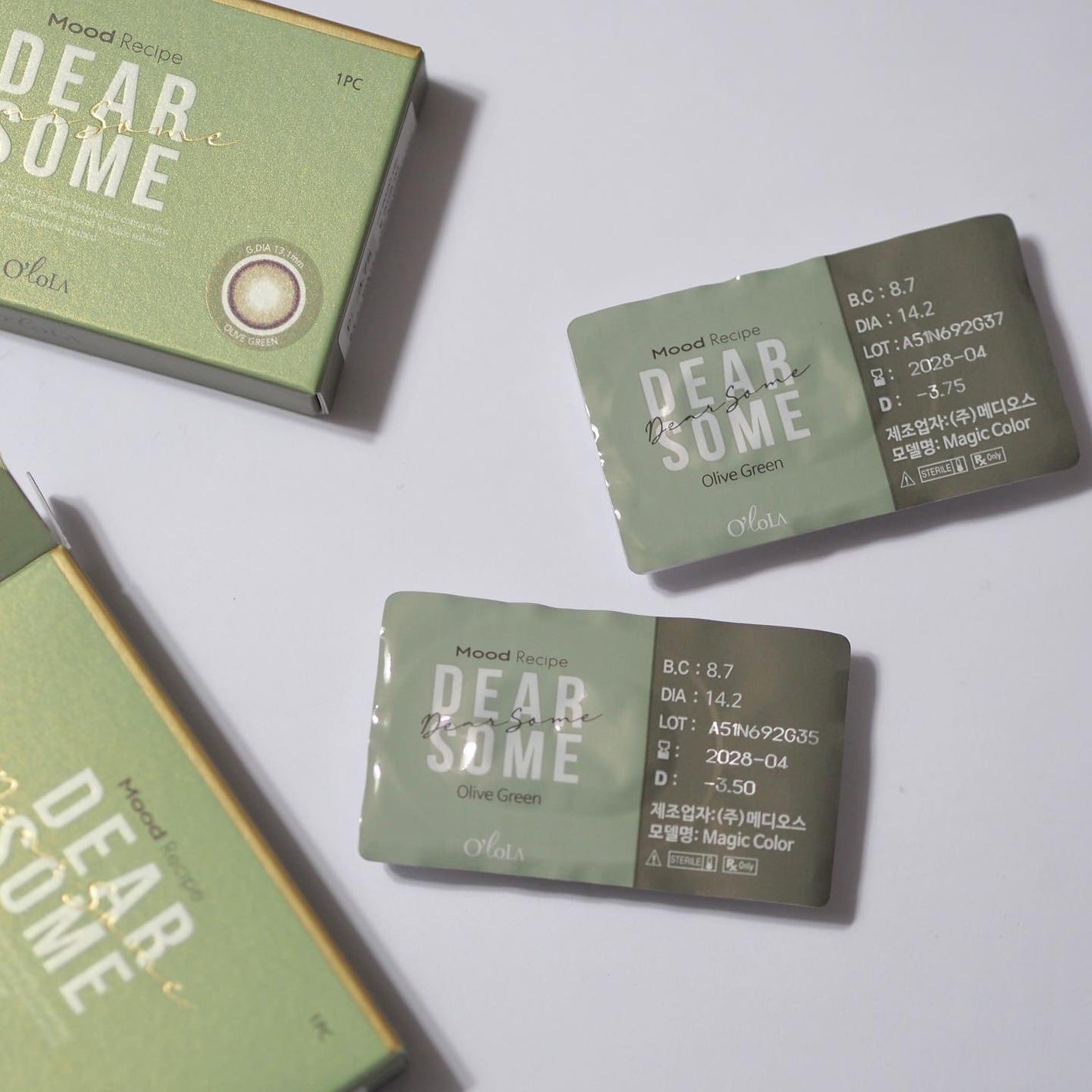 ディアサム(DearSome)/OLOLA/カラーコンタクトレンズを使ったクチコミ(4枚目)