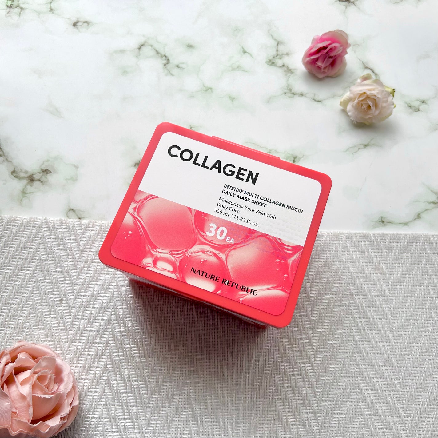 インテンスマルチコラーゲンムチンデイリーマスク/ネイチャーリパブリック/シートマスク・パックを使ったクチコミ(1枚目)