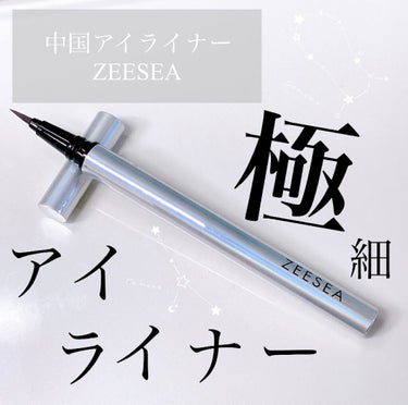 カラーリキッドアイライナー/ZEESEA/リキッドアイライナーを使ったクチコミ（1枚目）