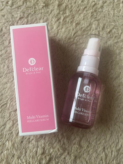 DETクリア ブライト&ピール ピール美容液/Detclear/美容液を使ったクチコミ(1枚目)