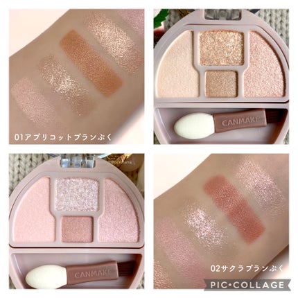 プランぷくコーデアイズ/キャンメイク/パウダーアイシャドウを使ったクチコミ(9枚目)