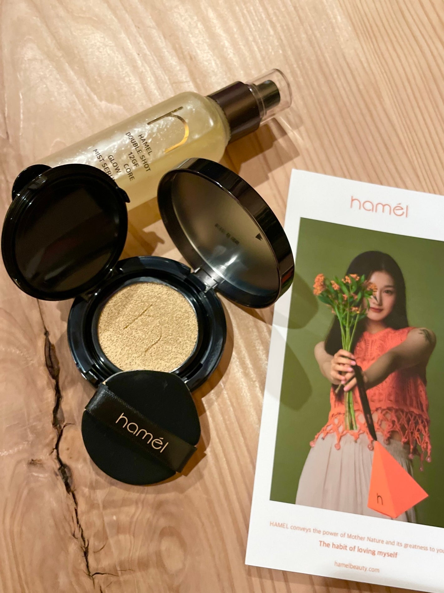 ヴィーガンアクアゼロフィットクッション/HAMEL/クッションファンデーションを使ったクチコミ(1枚目)