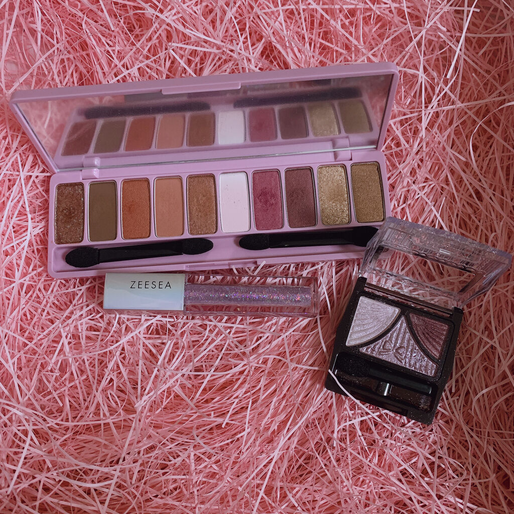 ジューシーピュアアイズ/キャンメイク/アイシャドウパレットを使ったクチコミ（2枚目）