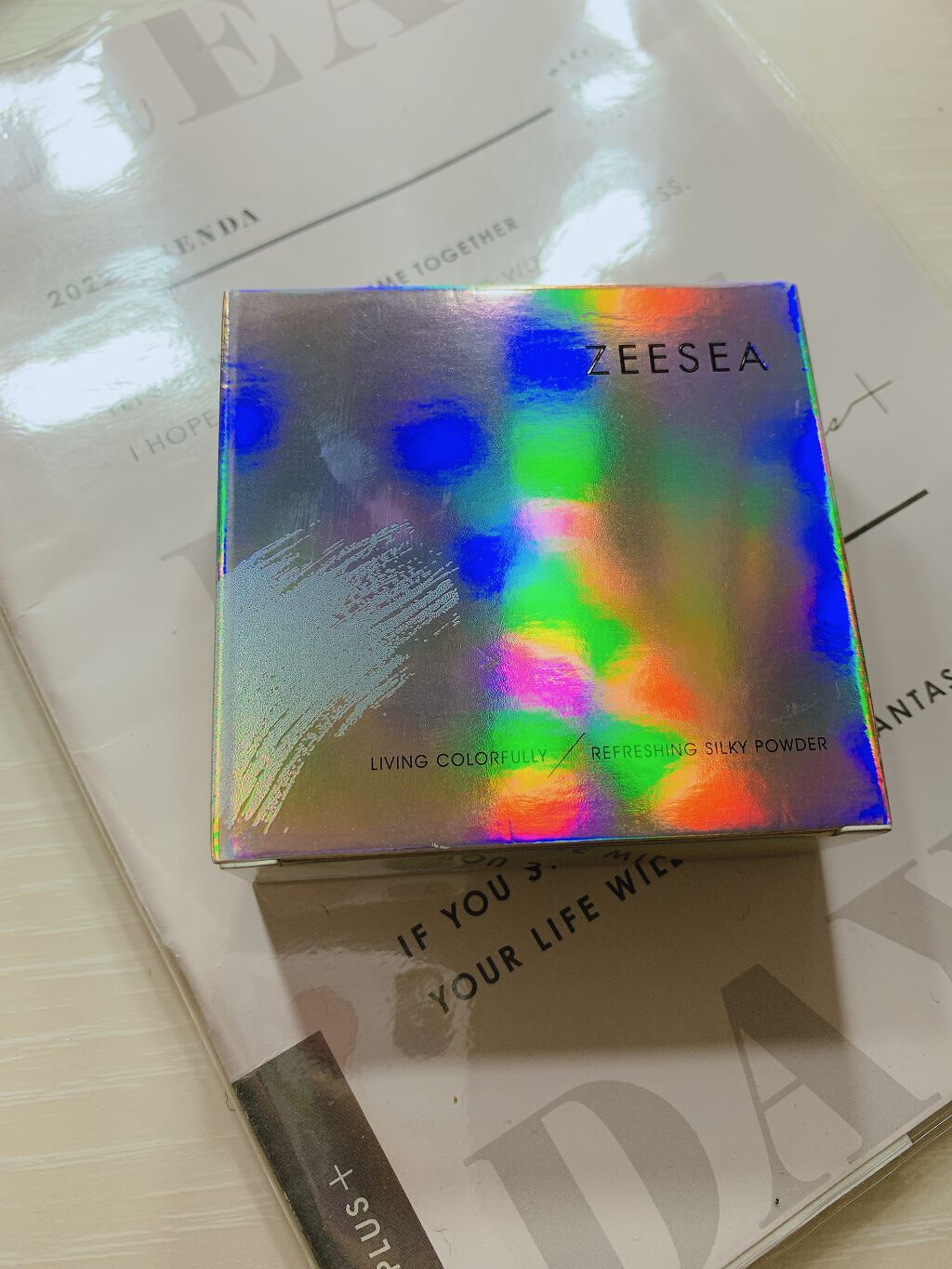 メタバースピンクシリーズ アストロダスト サワヤカシルキーパウダーファンデーション/ZEESEA/パウダーファンデーションを使ったクチコミ（1枚目）