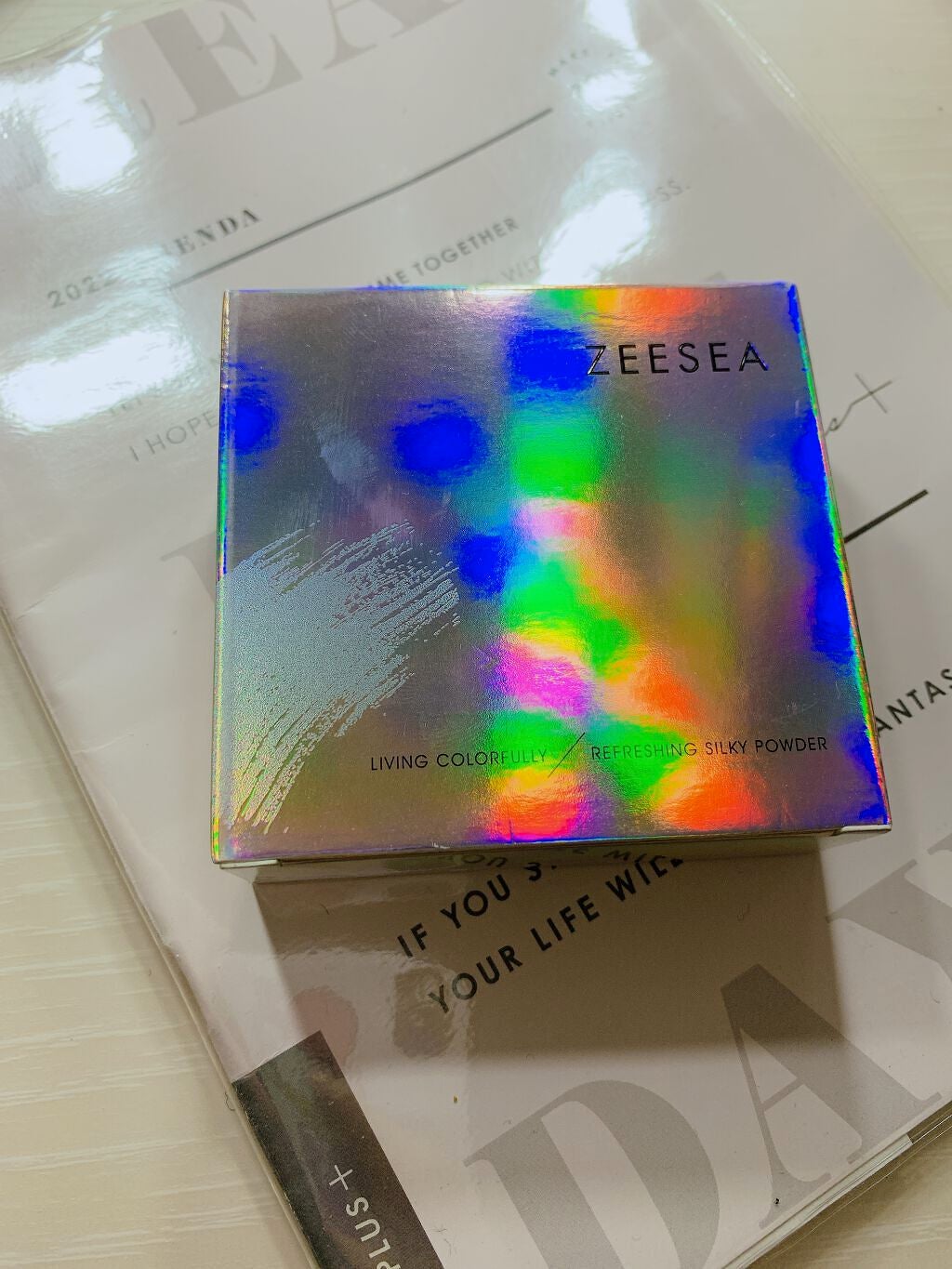 メタバースピンクシリーズ アストロダスト サワヤカシルキーパウダーファンデーション/ZEESEA/パウダーファンデーションを使ったクチコミ(1枚目)