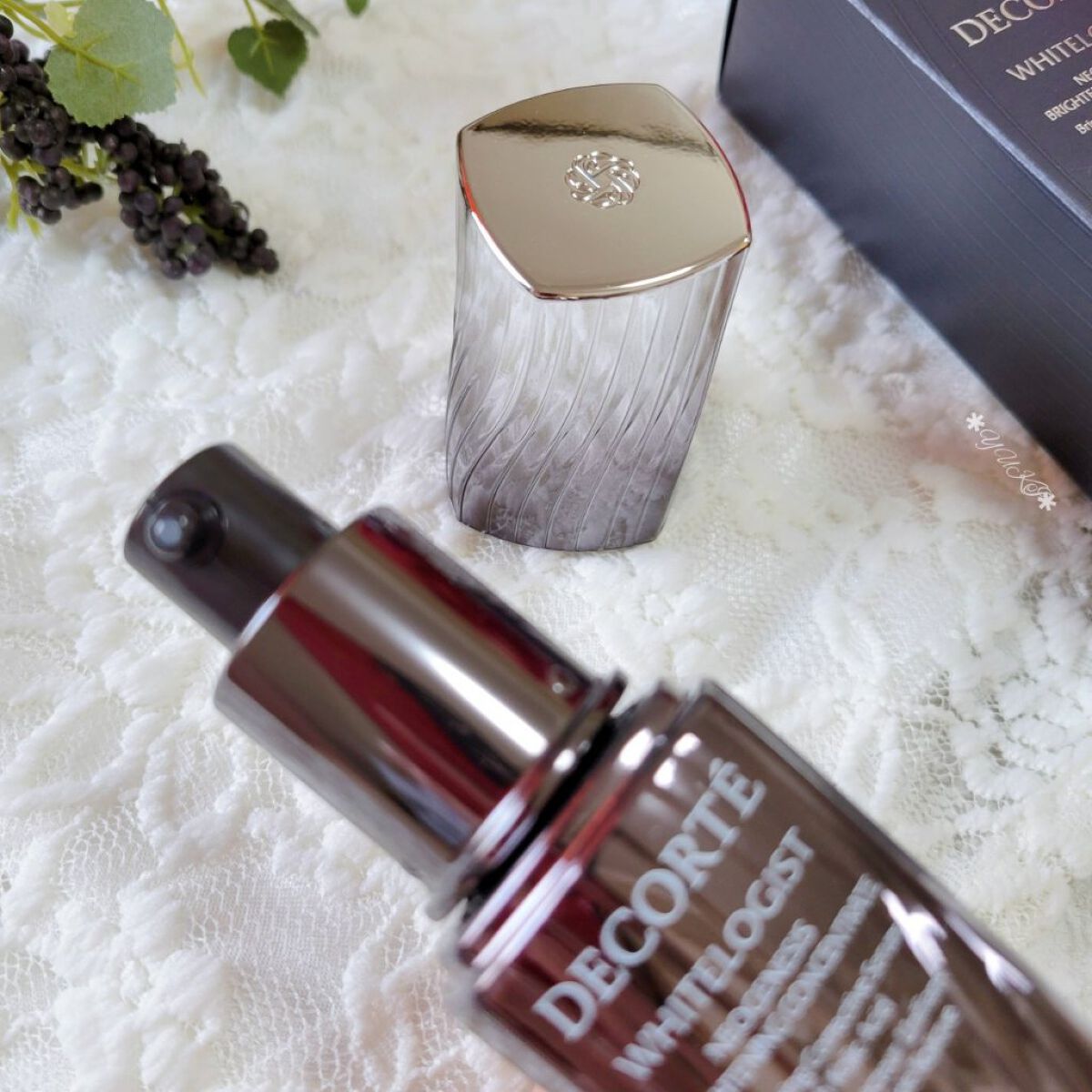 ホワイトロジスト　ネオジェネシス　ブライトニング コンセントレイト 40ml/DECORTÉ/美容液を使ったクチコミ（3枚目）