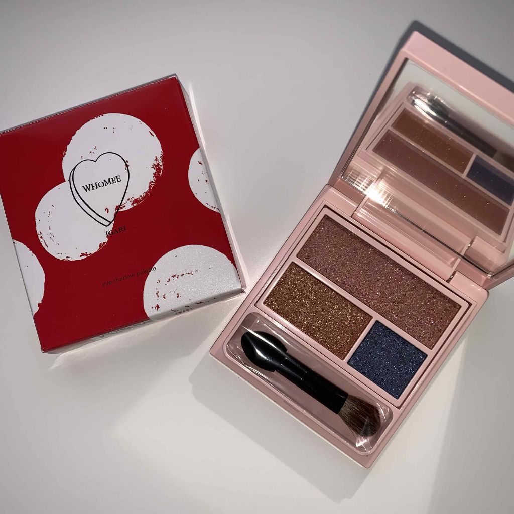 フーミー アイシャドウパレット/WHOMEE/アイシャドウパレットを使ったクチコミ（2枚目）