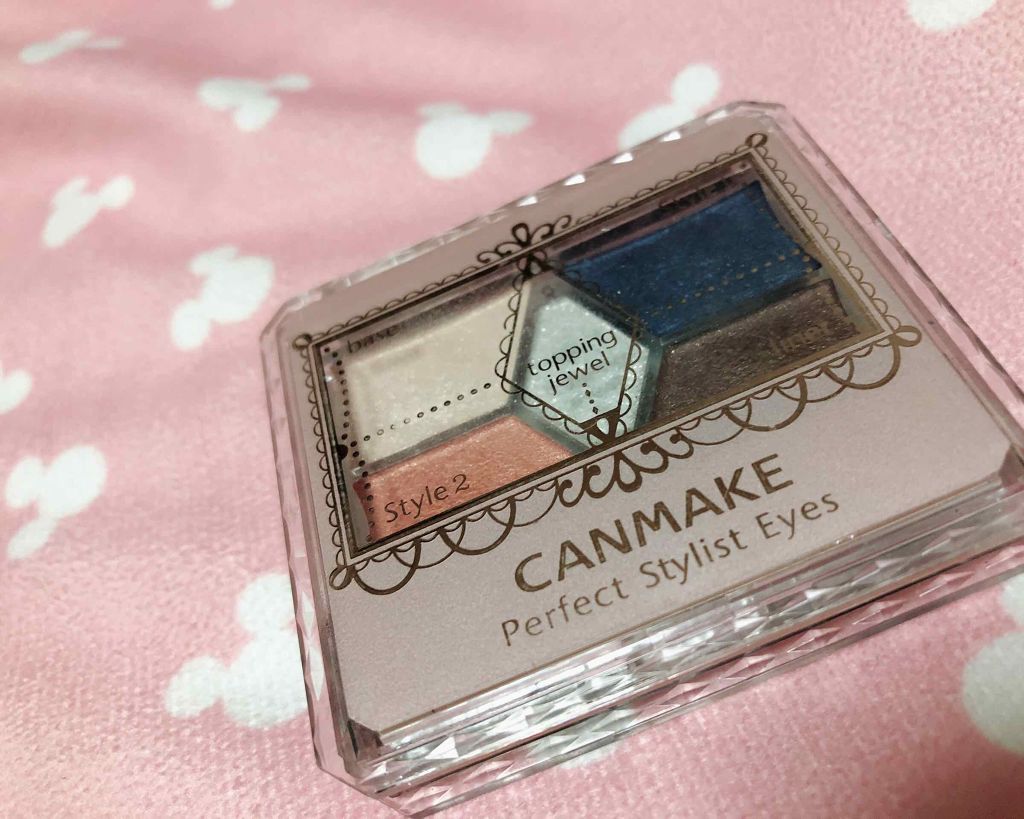 【旧品】パーフェクトスタイリストアイズ/キャンメイク/アイシャドウパレットを使ったクチコミ(1枚目)