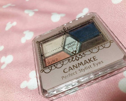 【旧品】パーフェクトスタイリストアイズ/キャンメイク/アイシャドウパレットを使ったクチコミ(1枚目)