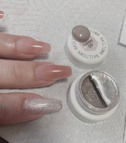 グレースジェルベース/グレースジェル/ジェルネイルを使ったクチコミ(7枚目)