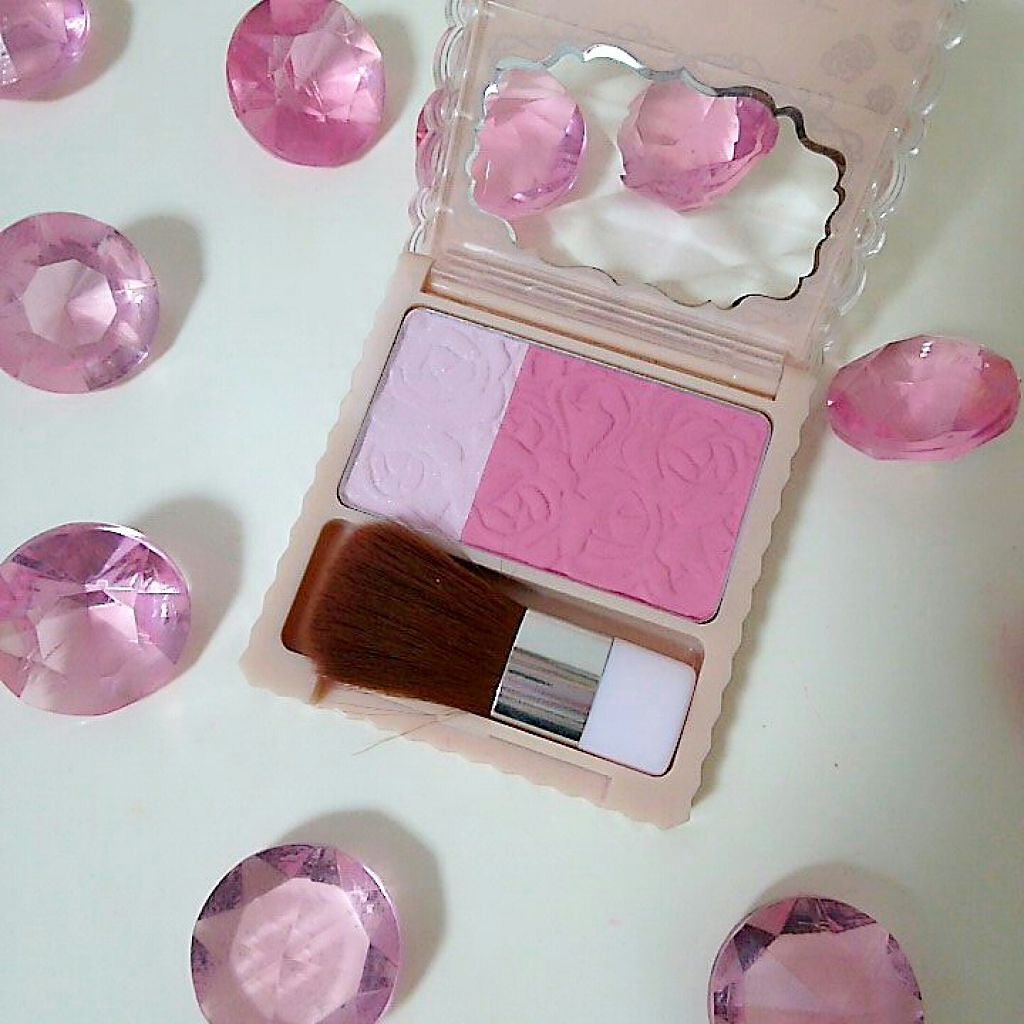 マット&クリスタルチークス/キャンメイク/パウダーチークを使ったクチコミ(1枚目)