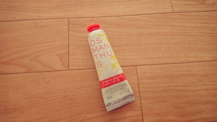 オスマンサス ハンドクリーム/L'OCCITANE/ハンドクリームを使ったクチコミ(1枚目)