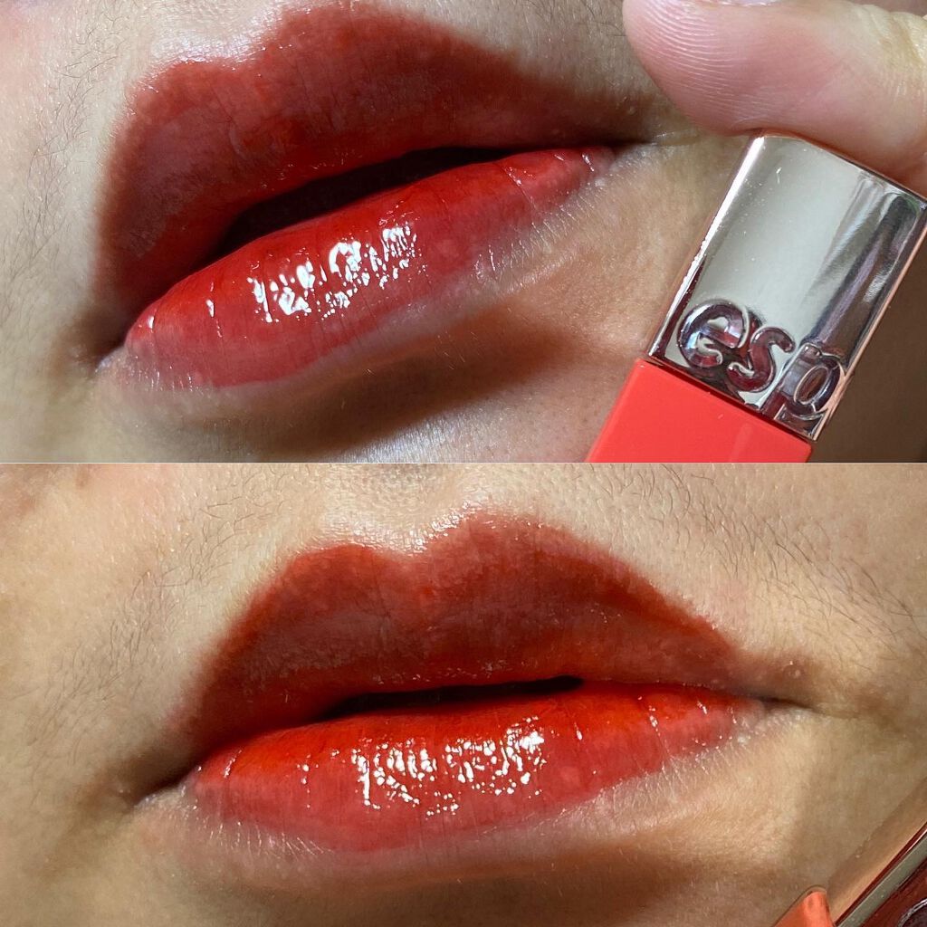 クチュールリップ ティントシャイン/espoir/リップティントを使ったクチコミ(3枚目)