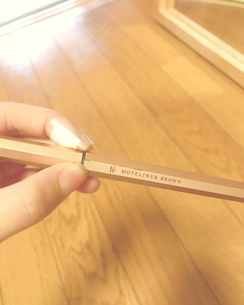 モテライナー リキッド/flowfushi/リキッドアイライナーを使ったクチコミ（1枚目）