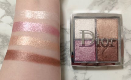 ディオール バックステージ フェイス グロウ パレット/Dior/ハイライトを使ったクチコミ(1枚目)