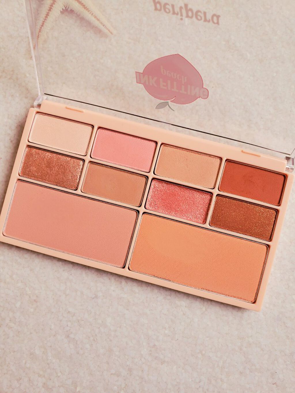 インク フィッティング カラー パレット/PERIPERA/アイシャドウパレットを使ったクチコミ（2枚目）