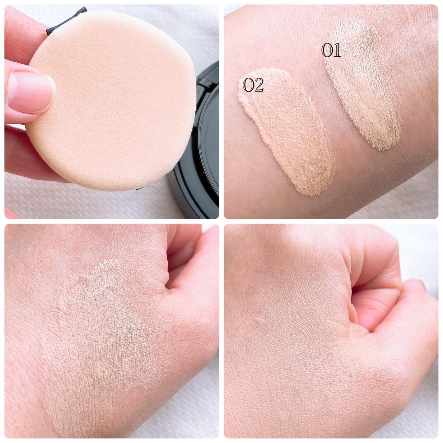 アルティメットフィット ロングウェアデニムクッション/OHUI/クッションファンデーションを使ったクチコミ(3枚目)