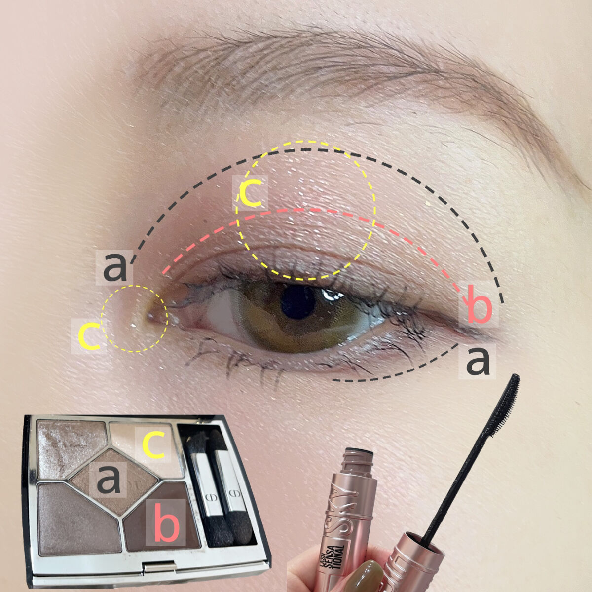 【旧】サンク クルール クチュール/Dior/アイシャドウパレットを使ったクチコミ（2枚目）