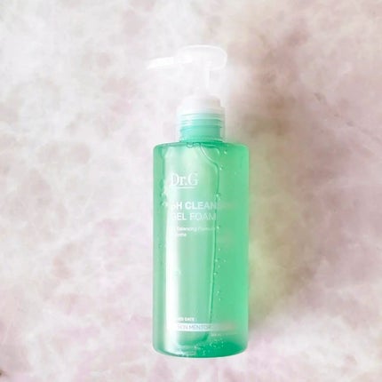 弱酸性クレンジングジェルフォーム/Dr.G/その他洗顔料を使ったクチコミ(5枚目)