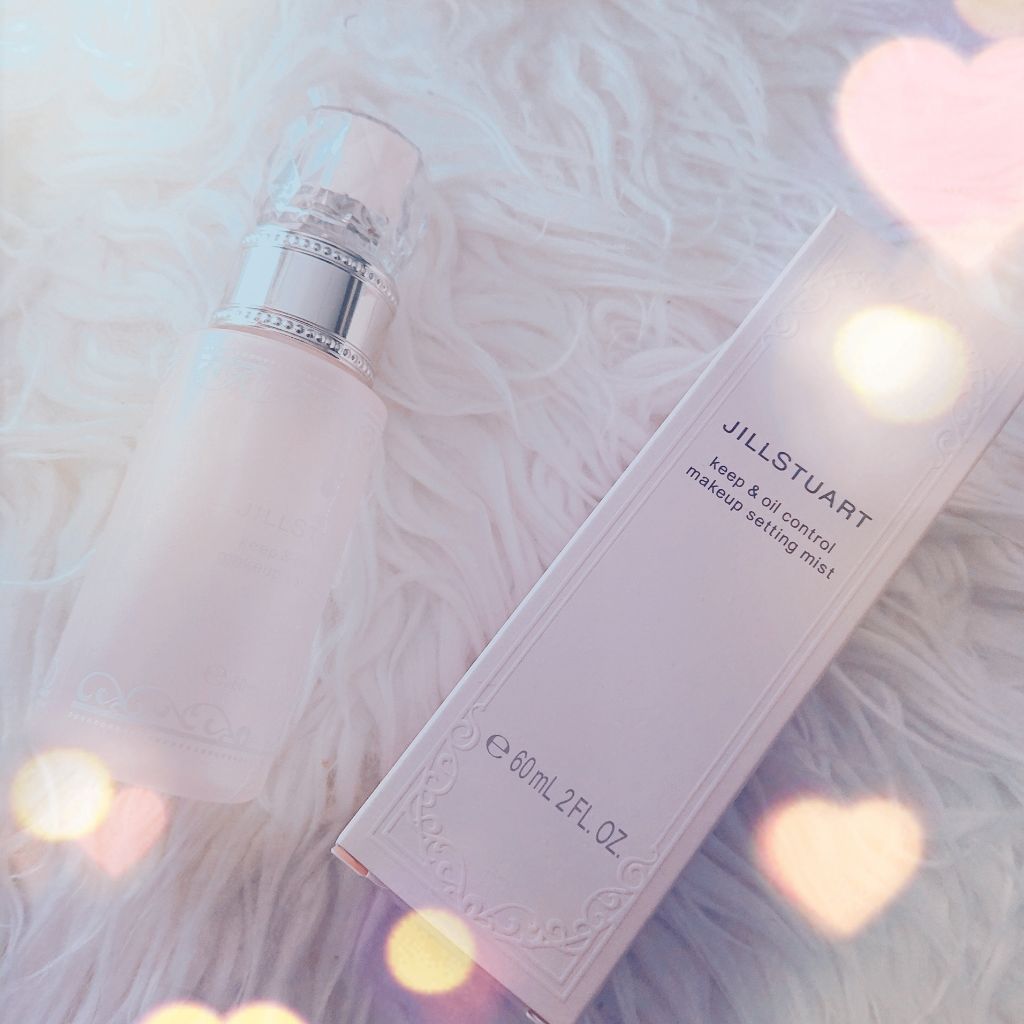 キープ＆オイルコントロール メイクアップ セッティングミスト/JILL STUART/ミスト状化粧水を使ったクチコミ（1枚目）