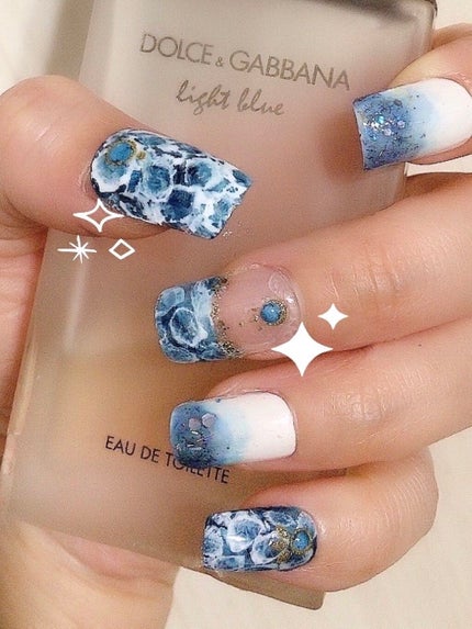 アクリル絵の具/DAISO/ネイル用品を使ったクチコミ(3枚目)