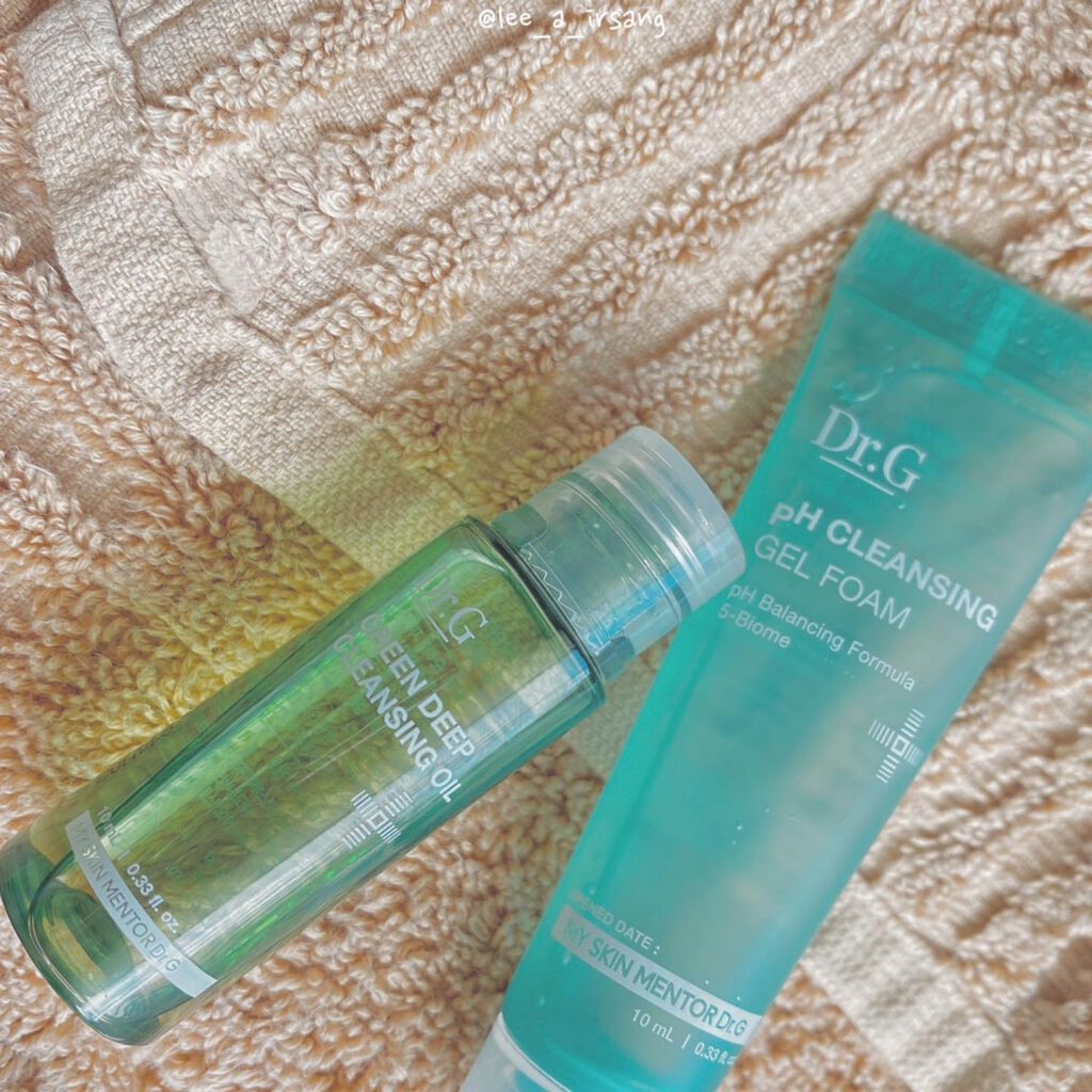 グリーンディープクレンジングオイル/Dr.G/オイルクレンジングを使ったクチコミ（3枚目）