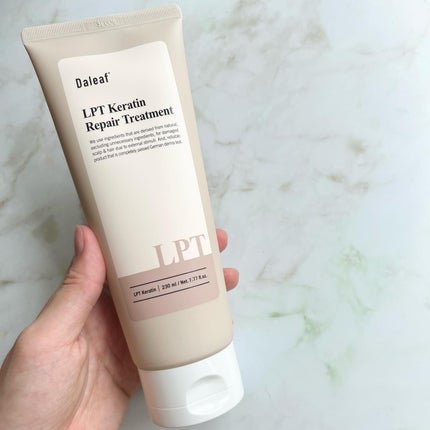 LPTケラチンリペアトリートメント/Daleaf/洗い流すヘアトリートメントを使ったクチコミ(7枚目)