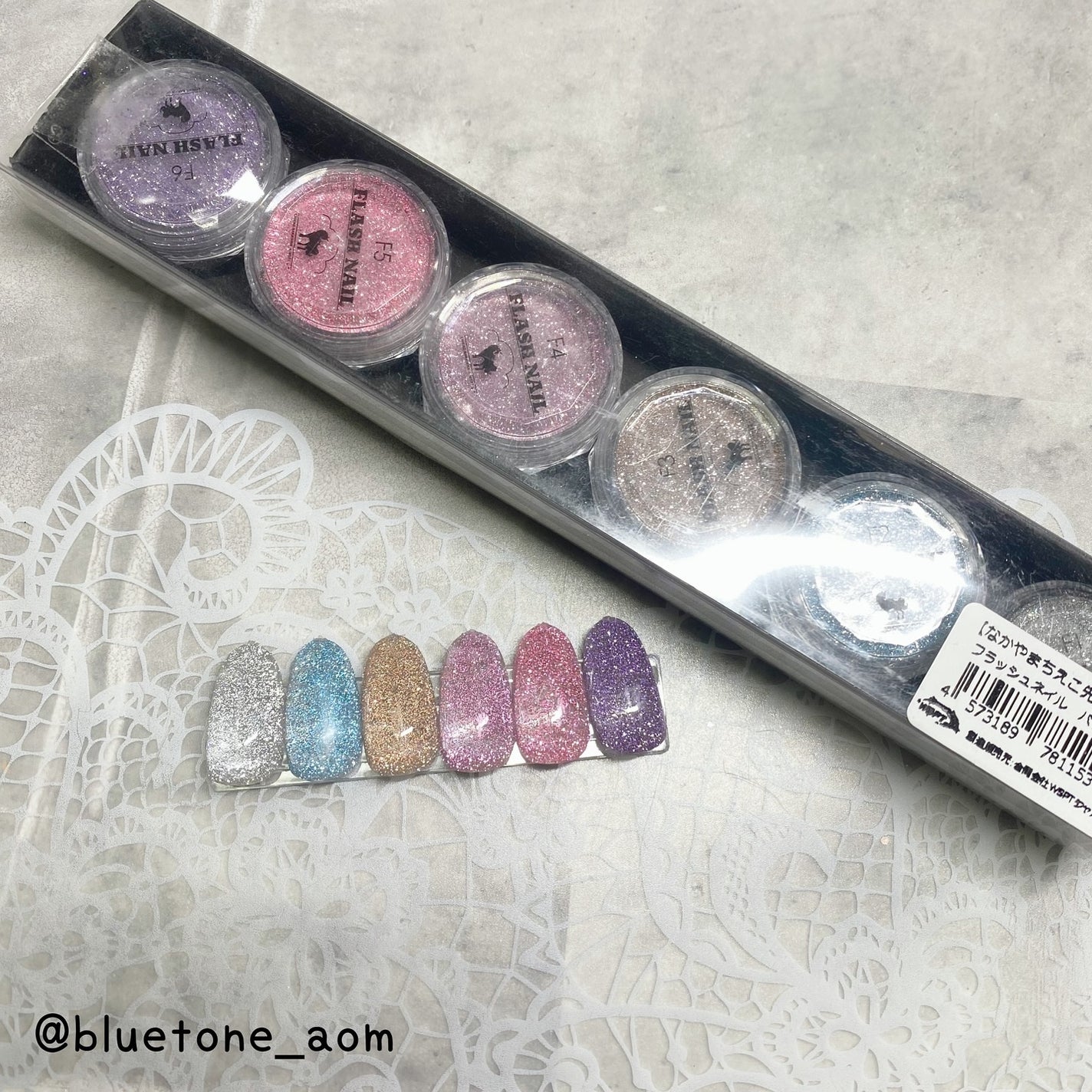 フラッシュパウダー/WSPT JAPAN/ネイル用品を使ったクチコミ(1枚目)