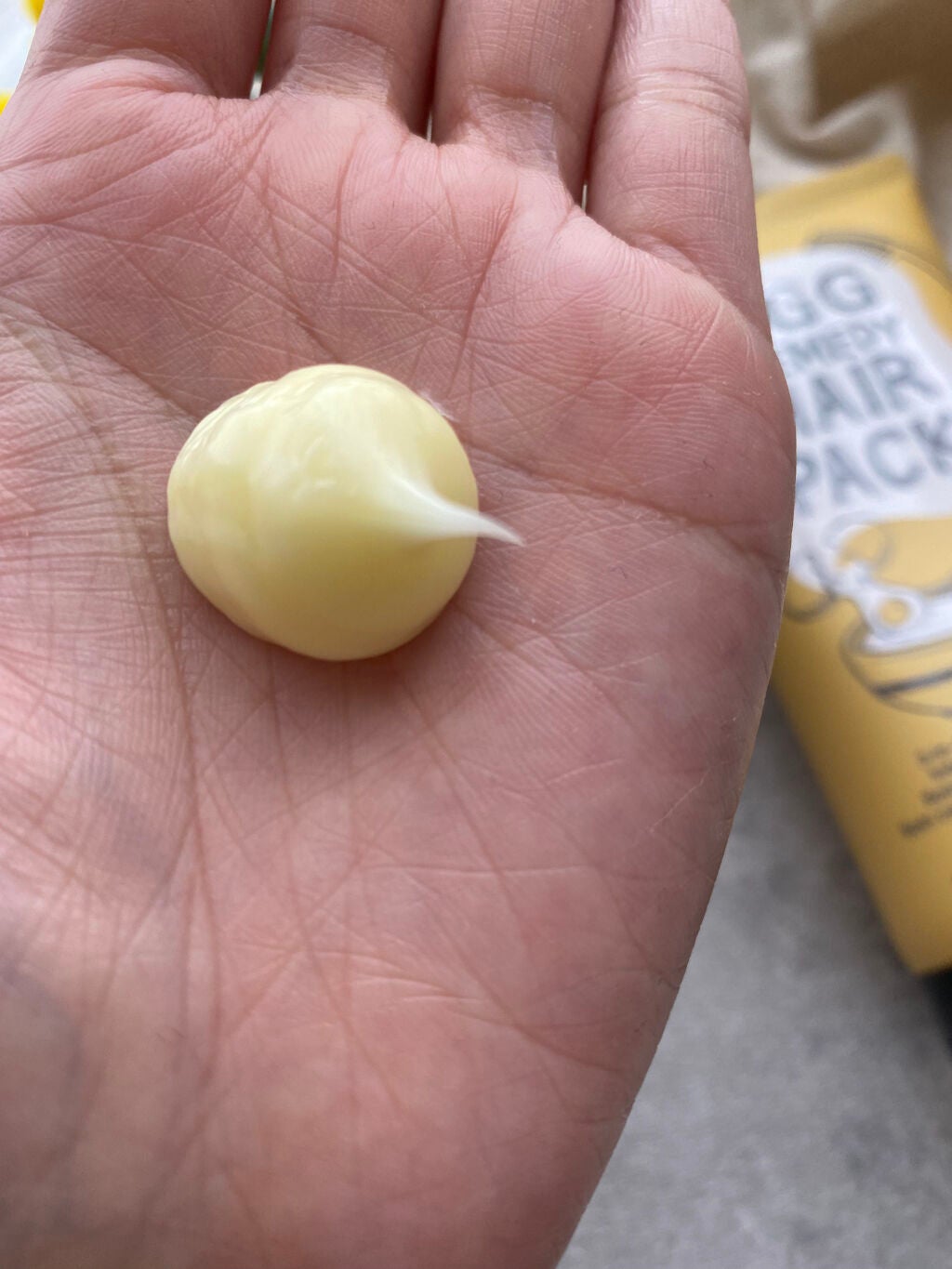 エッグレミディ パックシャンプー/too cool for school/市販シャンプーを使ったクチコミ(3枚目)