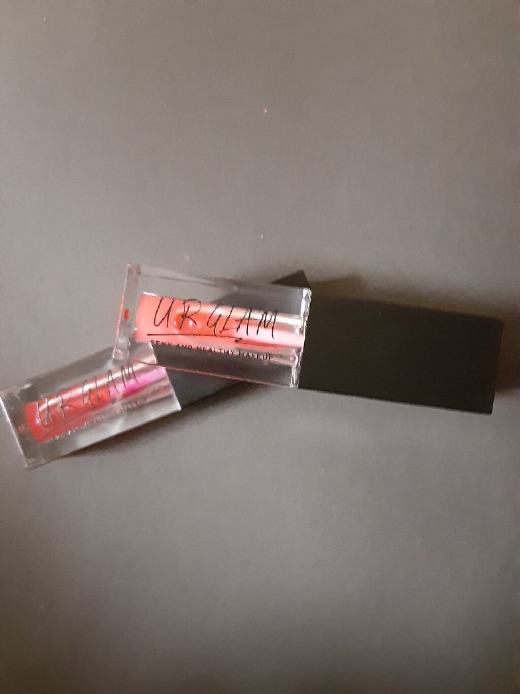 平鈴担 on LIPS 「#URGLAM#リップオイル#PK-3,PK4·ベタつかず、さ..」(1枚目)