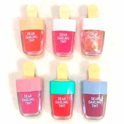 ディアダーリン ウォータージェルティント (アイスティント)/ETUDE/口紅を使ったクチコミ(1枚目)