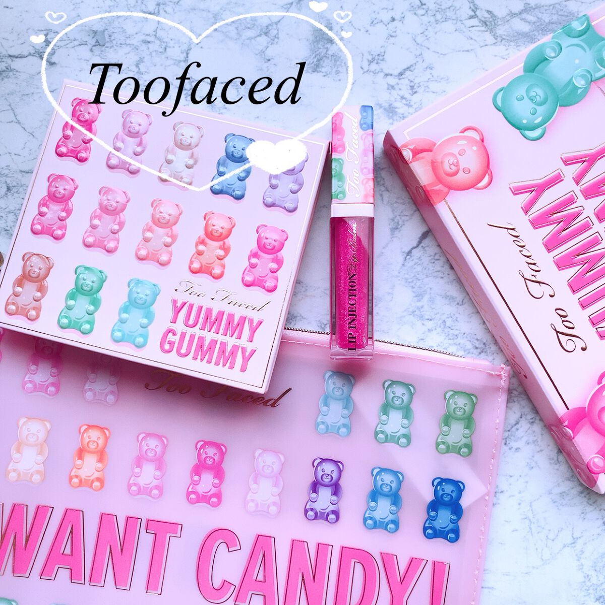 ヤミー ガミー メイクアップ コレクション /Too Faced/メイクアップキットを使ったクチコミ(1枚目)
