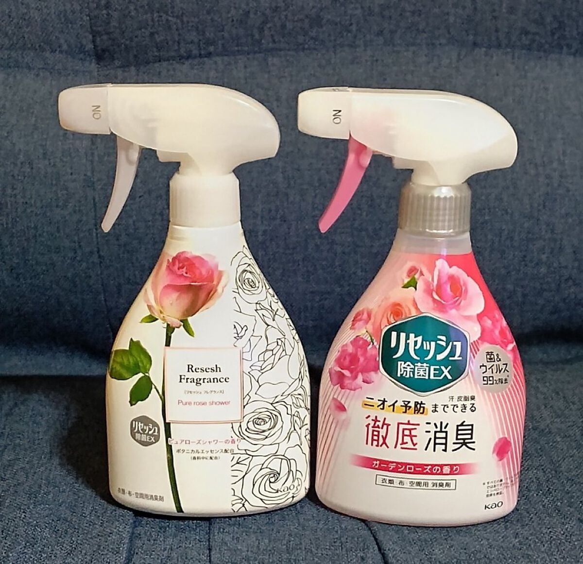 除菌EX プレジャーブーケ 朝露にぬれるガーデンローズの香り/リセッシュ/ファブリックミストを使ったクチコミ(1枚目)