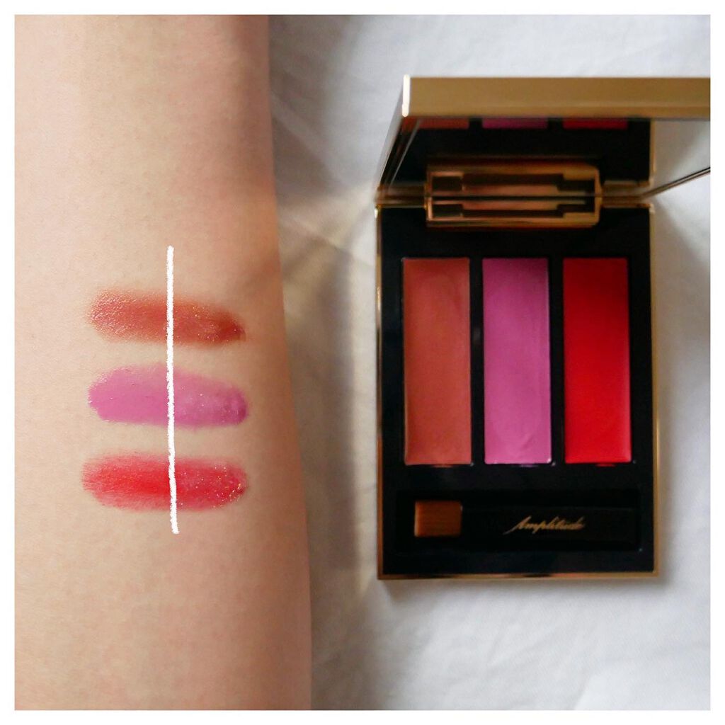 リップカラーパレット リミテッドコレクションa/Amplitude/口紅を使ったクチコミ(3枚目)