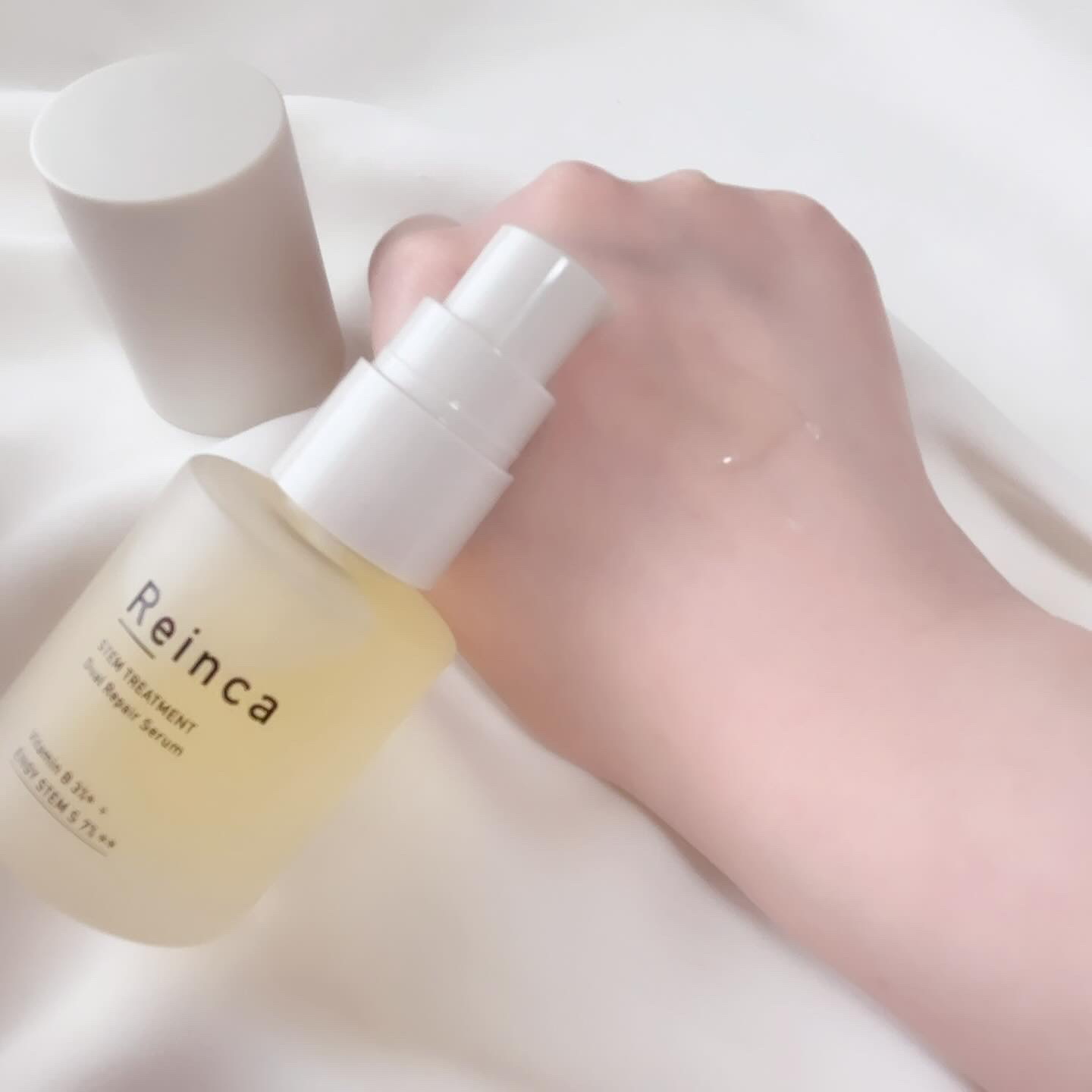 ステムトリートメント デュアルリペアセラム/Reinca/美容液を使ったクチコミ（2枚目）