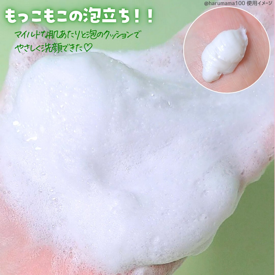 スイスキン 新芽ディープクレンジングフォーム/suiskin/洗顔フォームを使ったクチコミ（3枚目）