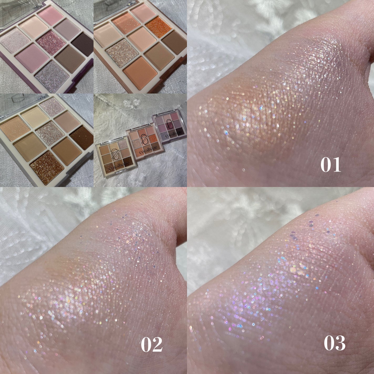 ムードブレンディングシャドウパレット/Coralhaze/アイシャドウパレットを使ったクチコミ(5枚目)