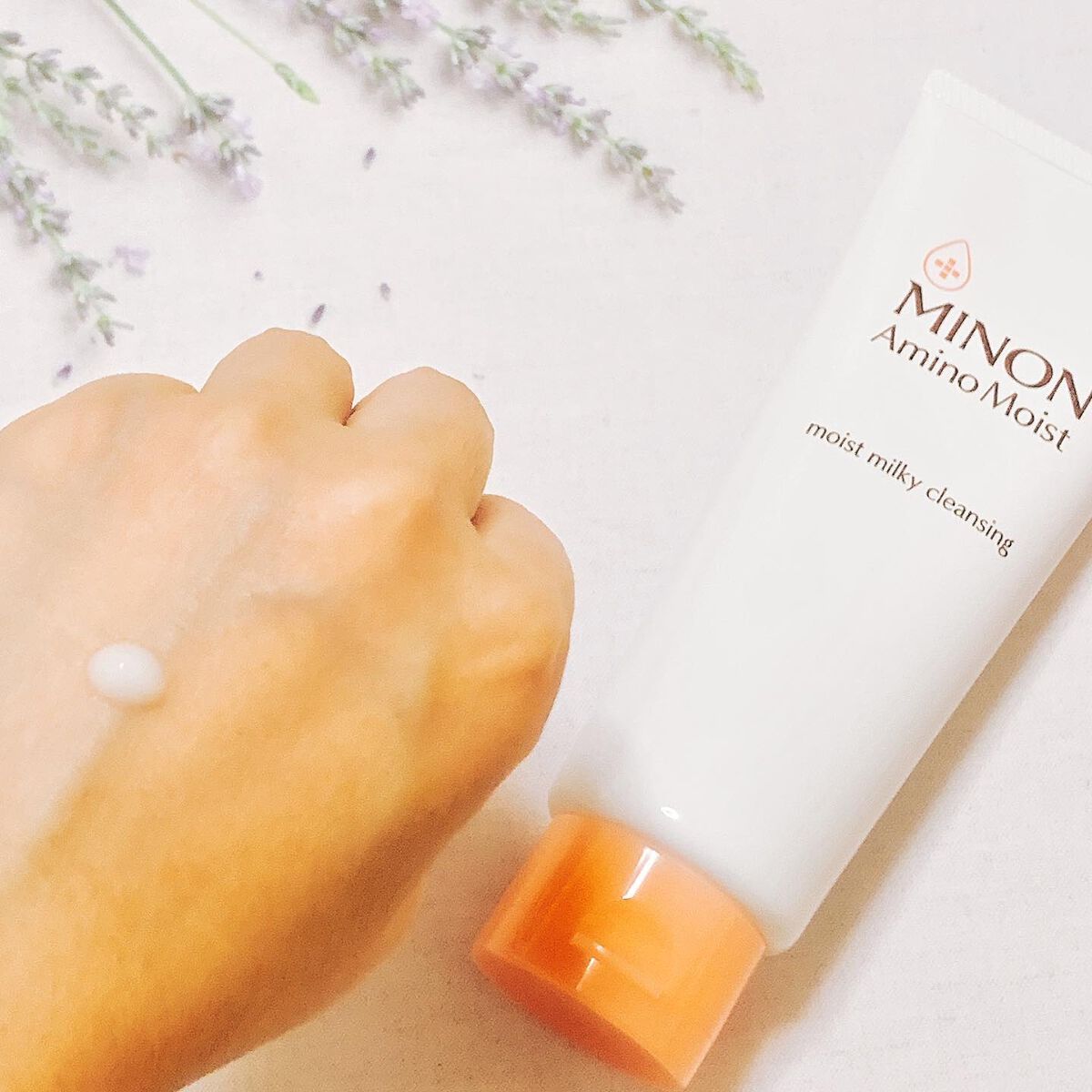 ミノン アミノモイスト モイストミルキィ クレンジング/ミノン/ミルククレンジングを使ったクチコミ(3枚目)