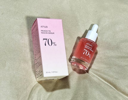 桃70%ナイアシンセラム/Anua/美容液を使ったクチコミ(1枚目)
