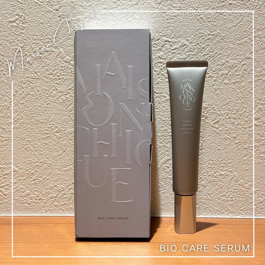BIO CARE SERUM/Maison Chique/オールインワン化粧品を使ったクチコミ(1枚目)