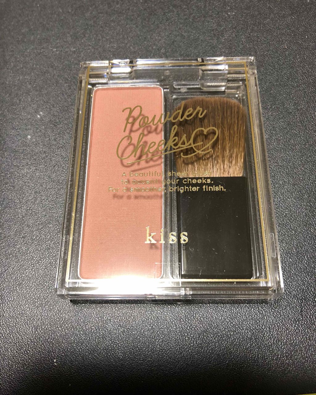 パウダーチークス/KiSS/パウダーチークを使ったクチコミ（1枚目）