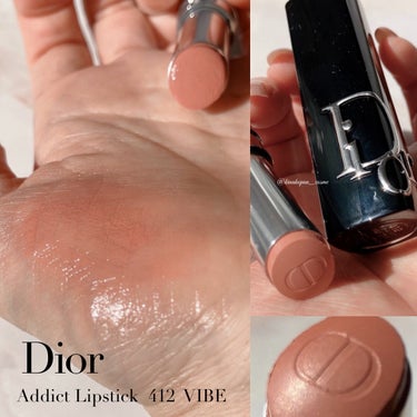 【Dior】


addict Lipstick
🩰412  VIBE


若干ゆる投稿✎𓂃


目の前にある洗い物放置してまで投稿中です✎*
（早く洗え）
YouTubeできぬちゃんが使ってて、『え゛