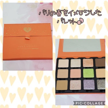 Paris EDIT Eye Shadow Palette/VISEART/パウダーアイシャドウを使ったクチコミ（2枚目）