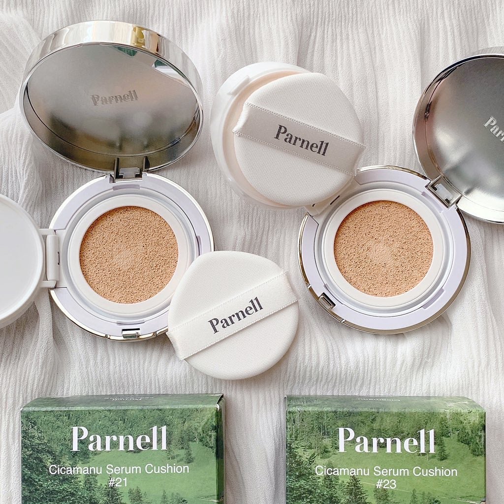 シカマヌ セラム クッションファンデ/parnell/クッションファンデーションを使ったクチコミ(2枚目)