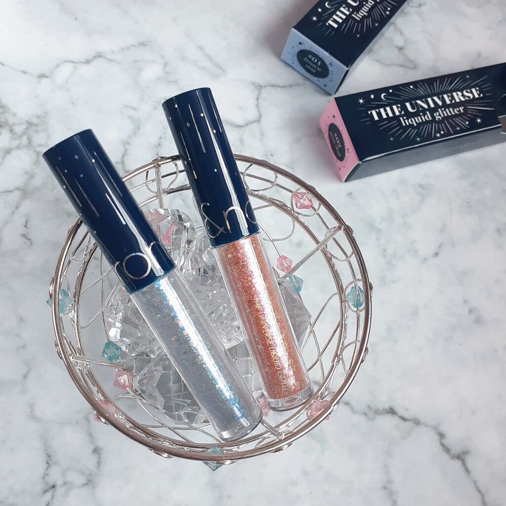 リキッド グリッター シャドウ/rom&nd/グリッターを使ったクチコミ（2枚目）