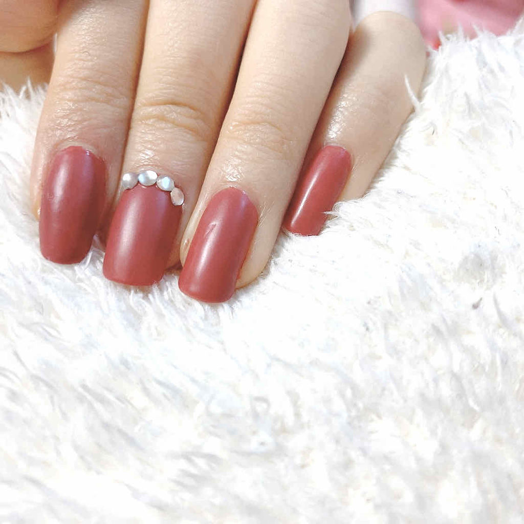 AT トップコート マットフィニッシュ/Art Collection/ネイルトップコートを使ったクチコミ（2枚目）